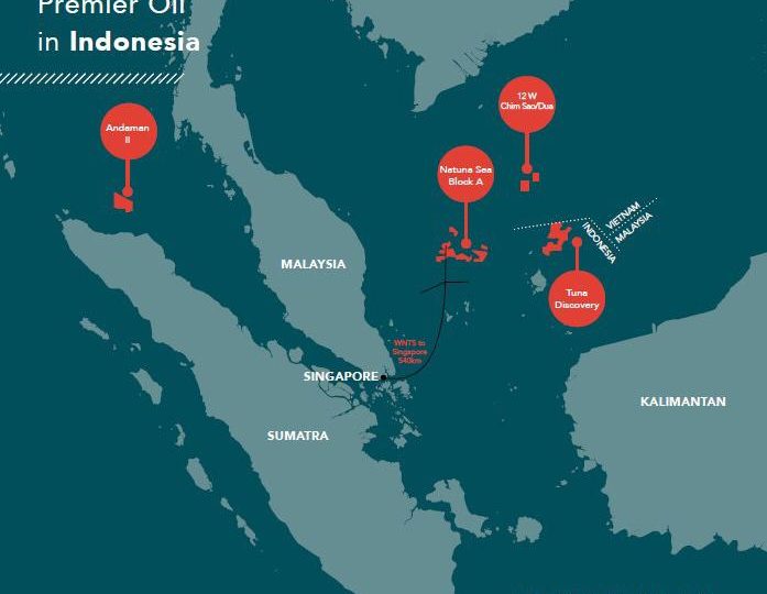 Premier Oil Lepas 50% Hak Partisipasi Blok Tuna ke Perusahaan Rusia