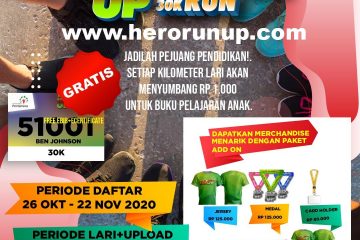 Universitas Pertamina Gelar Hero Run UP Virtual Run