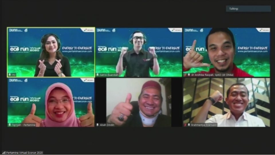 Masuki Era Baru, Pertamina Gelar Virtual Eco Run 2020