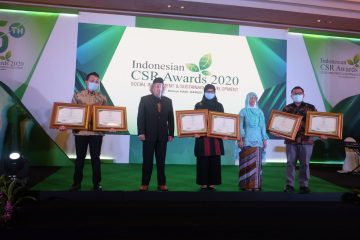 PGN’s Affiliated Companies Wins Six Awards in the 2020 Indonesian CSR Awards
