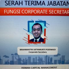 Gantikan Tajudin Noor, Brahmantya Resmi Jadi Sekretaris Perusahaan Pertamina