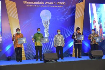 Kementerian ESDM Sabet Gelar Terbaik dalam Ajang Bhumandala Award 2020