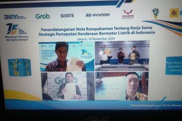 PLN Gandeng Hyundai, Wuling, GESITS dan Grab Tingkatkan Ekosistem Kendaraan Listrik