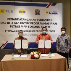PLTMG MPP Sorong Pembangkit Listrik Pertama Konversi ke Bahan Bakar Gas