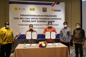 PLTMG MPP Sorong Pembangkit Listrik Pertama Konversi ke Bahan Bakar Gas