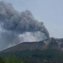Erupsi, Status Gunung Lli Lewotok Jadi Siaga