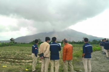Pemerintah Imbau Warga Jauhi Wilayah Relokasi Kaki Gunung Sinabung