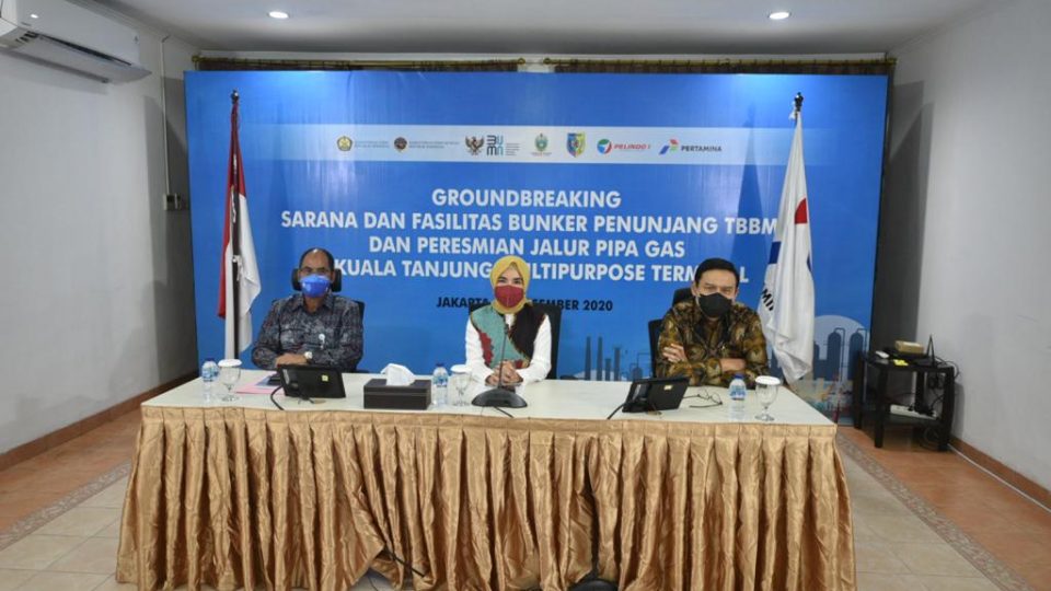 Pertamina Gandeng Pelindo I Bangun Fasilitas Penyimpanan BBM dan Pipa Gas Kuala Tanjung