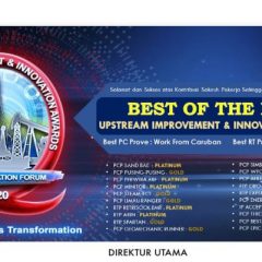 Pertamina EP Raih Best of The Best UIIA 2020