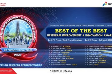 Pertamina EP Raih Best of The Best UIIA 2020