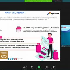 Pinky Movement Pertamina Salurkan Rp 44,4 Miliar untuk UMKM dan Otlet LPG