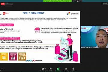 Pinky Movement Pertamina Salurkan Rp 44,4 Miliar untuk UMKM dan Otlet LPG