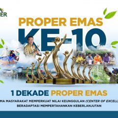 Badak LNG Raih PROPER Emas ke-10 Kali