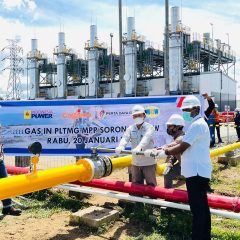 Perusahaan Patungan Pertagas dan Indonesia Power Salurkan Gas Perdana ke PLTMG Sorong