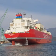 Tinggalkan Galangan Kapal Samsung Heavy, Kapal FSRU Jawa Satu Tiba di Cilamaya Februari 2021