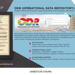 Program Komputer Operational Data Repository Pertamina EP Peroleh Hak Kekayaan Intelektual