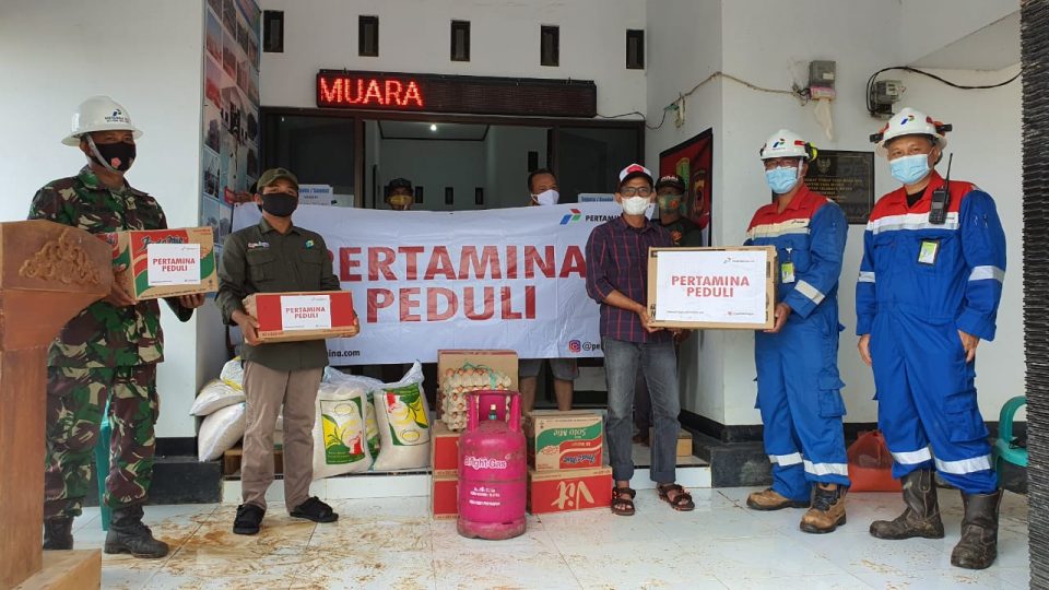 Pertagas OWJA Salurkan Bantuan Banjir di Karawang