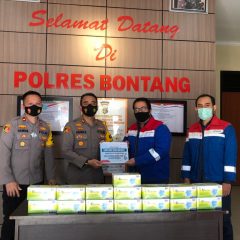 Pertagas Salurkan 5.000 Masker di Bontang