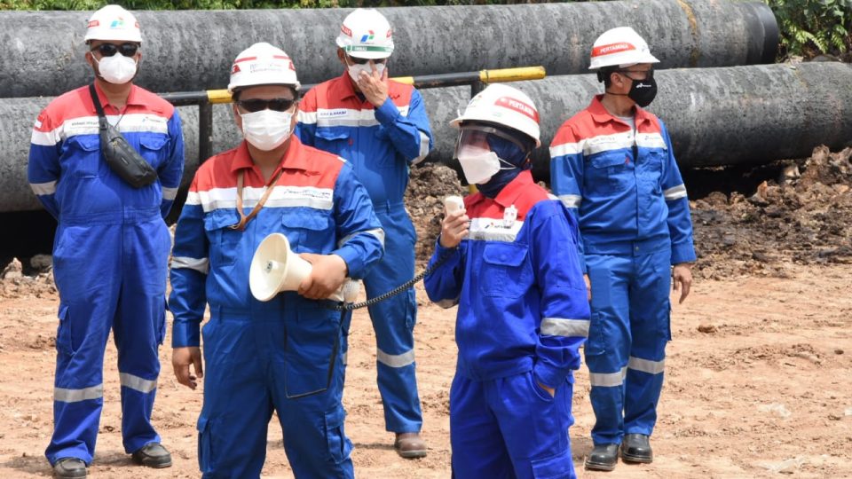Pertagas Pastikan Proyek Penggantian Pipa Minyak Rokan Aman