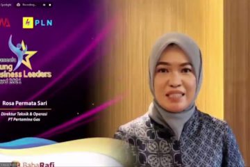 Direktur Teknik dan Operasi Pertagas Raih Penghargaan Indonesia Young Business Leaders Award