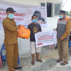 Pertagas Salurkan Bantuan Banjir di Aceh