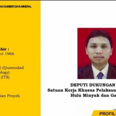 Rudi Satwiko Isi Kursi Deputi Dukungan Bisnis SKK Migas