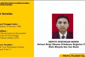 Rudi Satwiko Isi Kursi Deputi Dukungan Bisnis SKK Migas