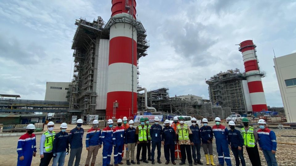 Konstruksi PLTGU Jawa 1 Capai 94,5%