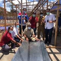 Pertagas Salurkan Bantuan Material Pasca Kebakaran Pasar Citra Mas Lhoktuan