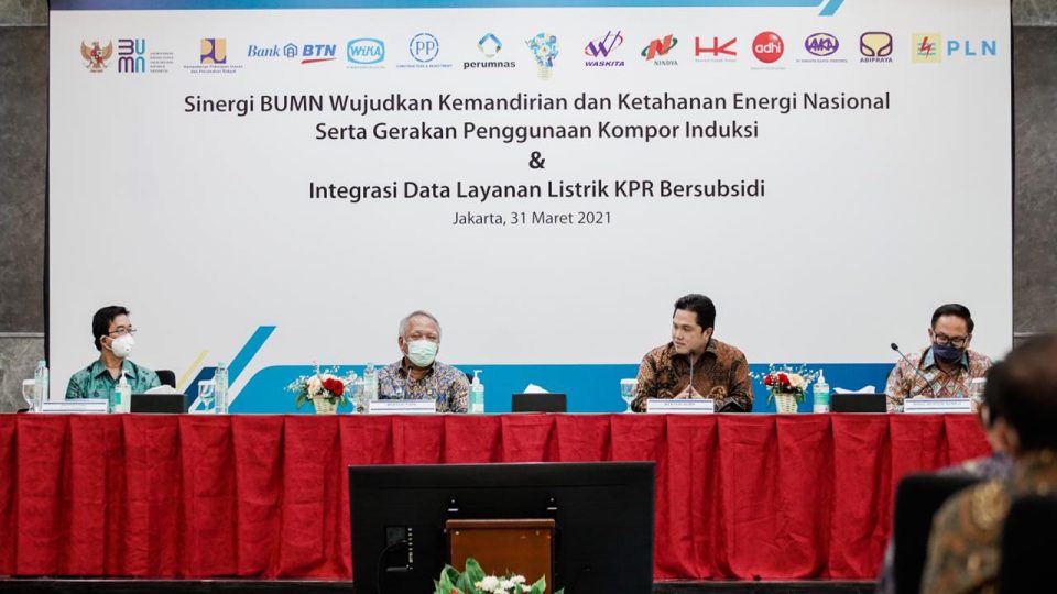 Pacu Penggunaan Kompor Induksi, PLN Teken Nota Kesepahaman dengan Sembilan BUMN