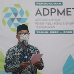 Pimpin ADPMET, Ridwan Kamil Harapkan Bagi Hasil yang Adil dalam Pengelolaan SDA