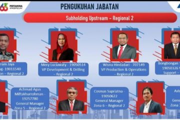 Inilah 31 GM dan VP di Lima Regional Pertamina Hulu Energi