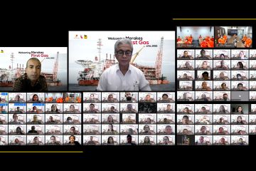 Proyek Pengembangan Lapangan Merakes Mulai Alirkan Gas