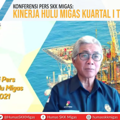 Kuartal I 2021, Lifting Migas 97,3% dari Target