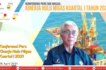 Kuartal I 2021, Lifting Migas 97,3% dari Target