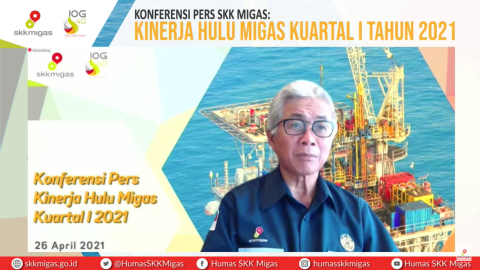 Kuartal I 2021, Lifting Migas 97,3% dari Target