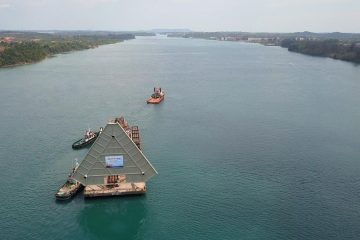 Pertamina Hulu Mahakam Mulai Proses Sail Away Jacket Proyek JSN