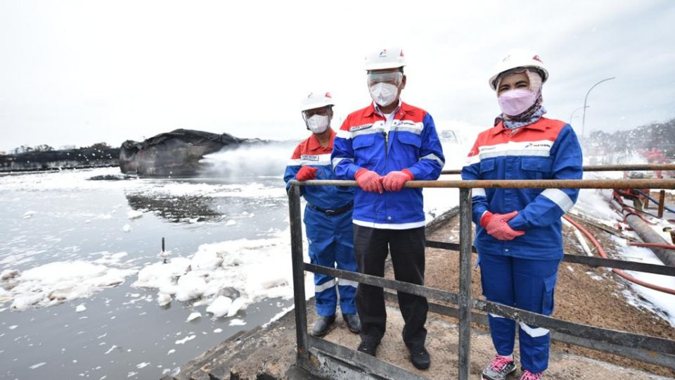 Selain Jaga Pasokan BBM, Menteri ESDM Minta Investigasi Kebakaran Kilang Balongan Jalan Terus