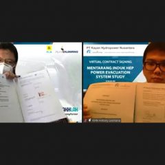 PLN Enjiniring Lakukan Studi Sistem Evakuasi Listrik PLTA Mentarang