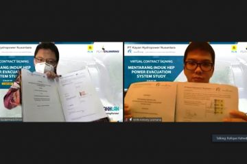 PLN Enjiniring Lakukan Studi Sistem Evakuasi Listrik PLTA Mentarang