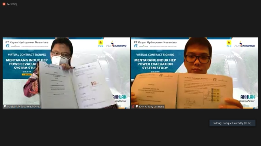 PLN Enjiniring Lakukan Studi Sistem Evakuasi Listrik PLTA Mentarang