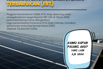Tenaga Matahari Jadi Andalan Kejar Target Energi Baru Terbarukan