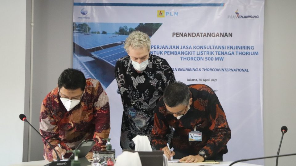 Gandeng PLN Enjiniring, Feasibility Study PLTT Thorcon Ditargetkan Tuntas Tahun Ini