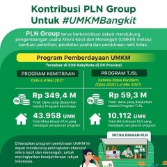 PLN Gelontorkan Dana Hampir Rp500 Miliar Untuk Pembinaan UMKM