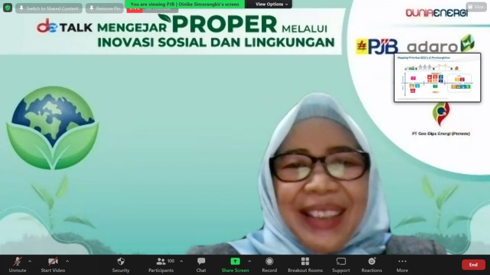 Targetkan Satu Predikat PROPER Emas, Ini Tiga Pilar Program TJSL Andalan PJB