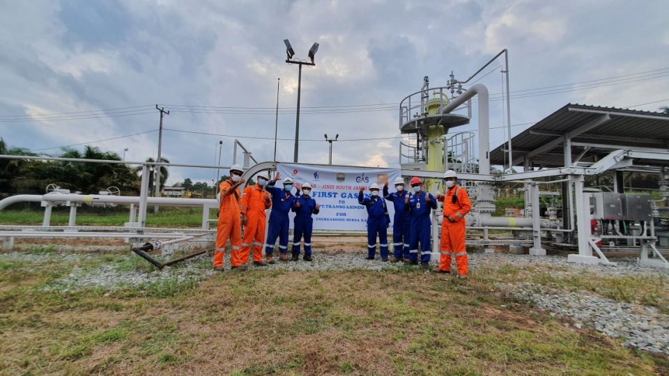 Gas Blok South Jambi B Mulai Mengalir ke Pembangkit Listrik PLN