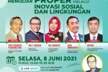 Kejar PROPER, Inovasi Sosial Jadi Andalan?