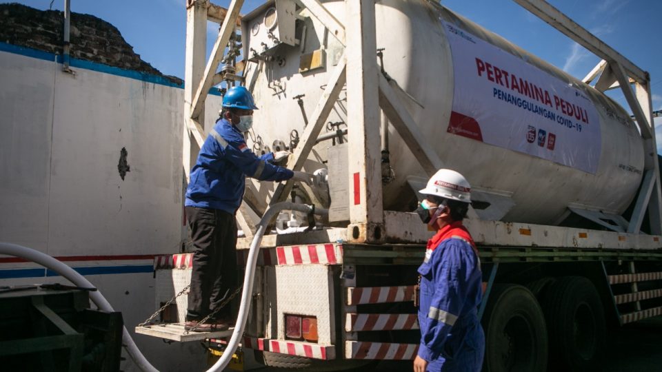 Pertagas Pasok Oksigen ke Rumah Sakit di Yogyakarta dan Jawa Tengah