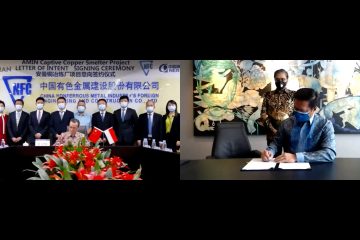 Amman Mineral Tunjuk Konsorsium NFC-NERIN Jadi Kontraktor EPC Proyek Smelter