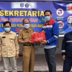 Bantu Penanganan Covid-19 di Bontang, Pertagas Salurkan Sembako dan Extra Fooding